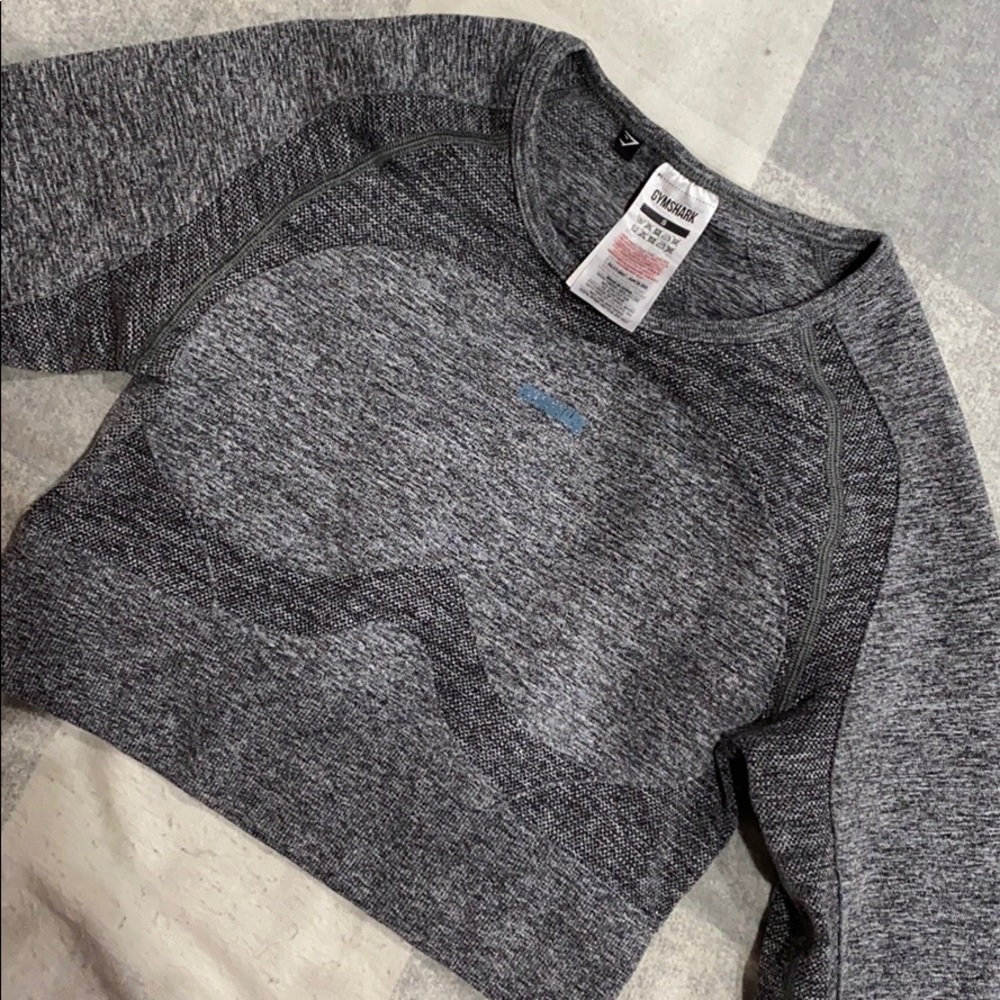 Gymshark flex long sleeve crop top
